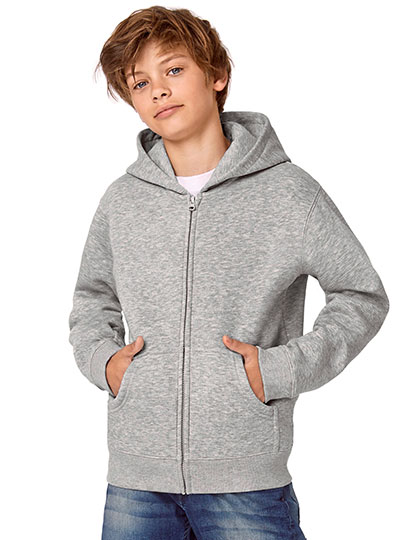 Kids Hooded Full Zip Sweat
