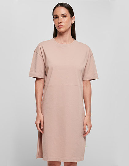 Ladies� Organic Oversized Slit Tee Dress