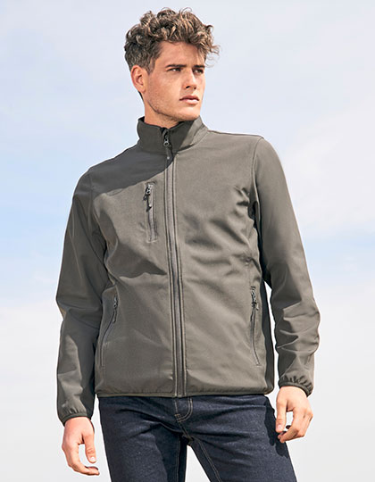 Men�s Falcon Zipped Softshell Jacket