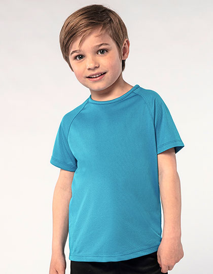 Kids Raglan Sleeved T-Shirt Sporty