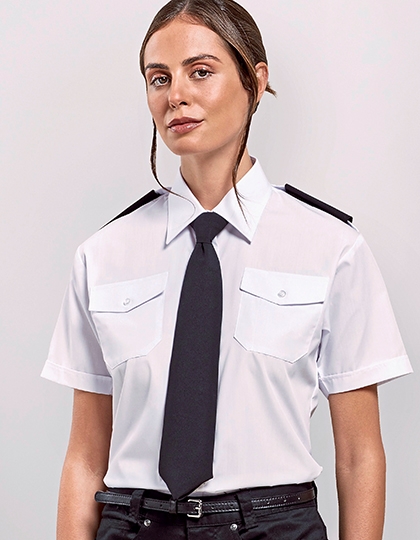Womens Pilot Shirt Short Sleeve