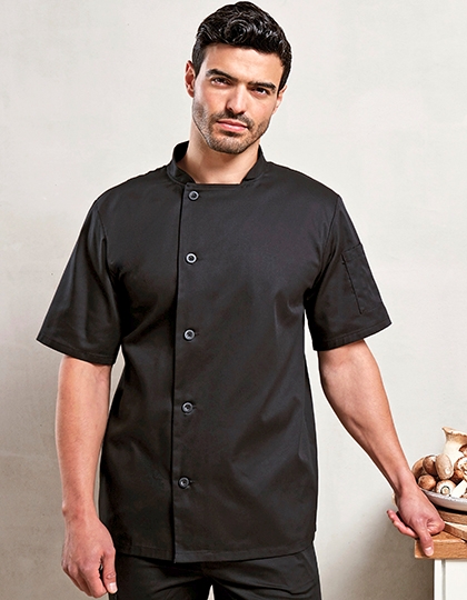 Essential Short Sleeve Chef�s Jacket