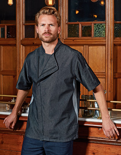 Chef�s Zip-Close Short Sleeve Jacket