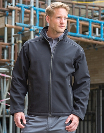 Men�s Treble Stitch Softshell Jacket