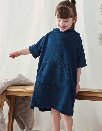 Kids Towelling Poncho